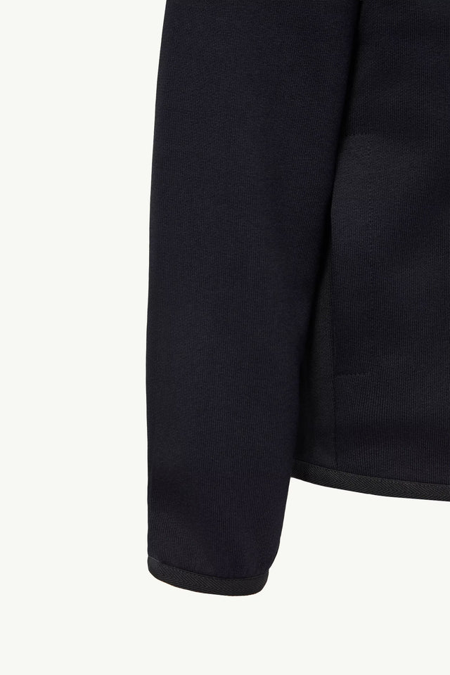 Cotton sweatshirt with zip