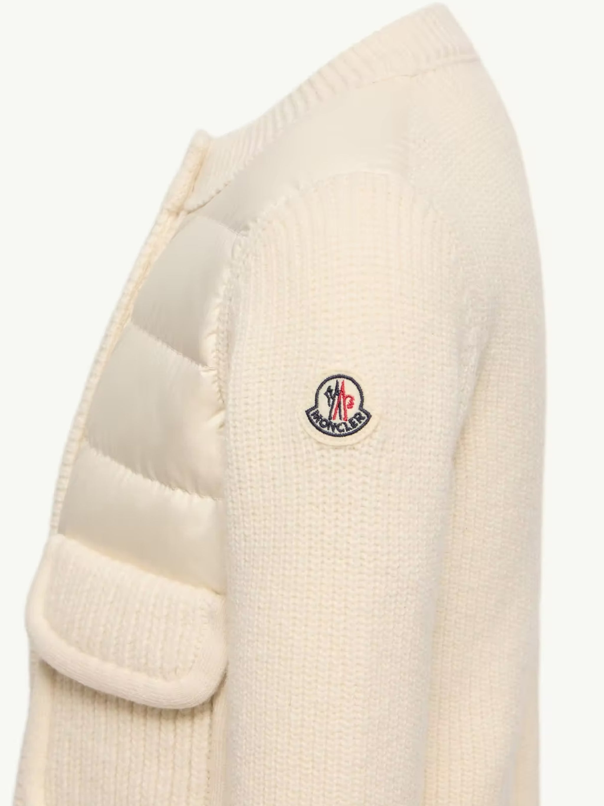 Moncler Enfant 울 캐시미어 패딩 가디건