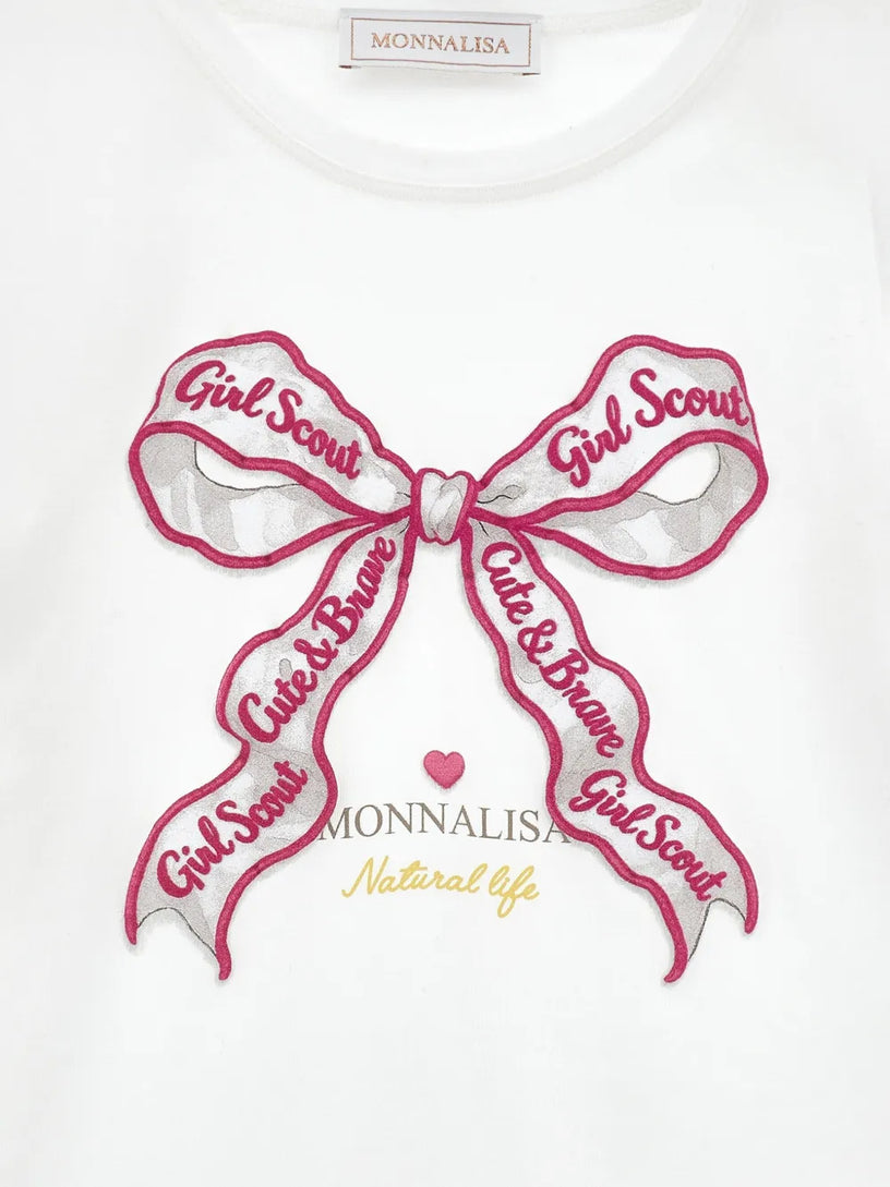 T-shirt Fiocco Girl Scout