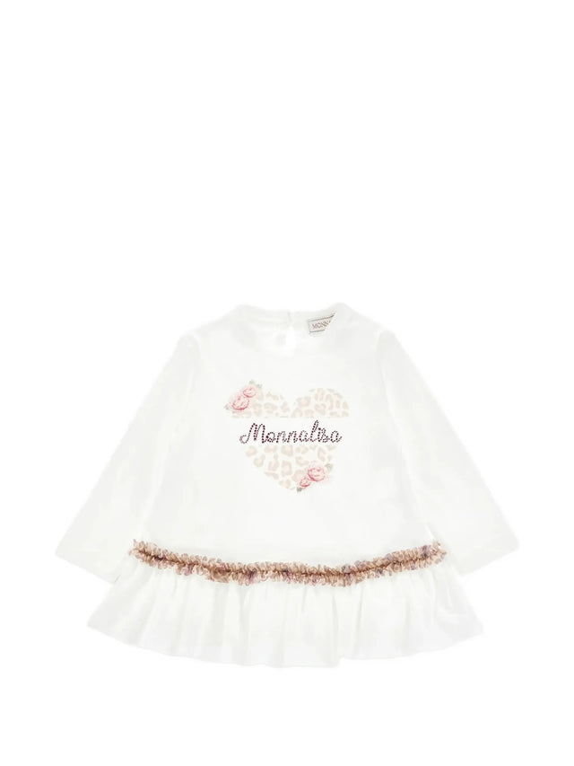 Completo cuore leopardato