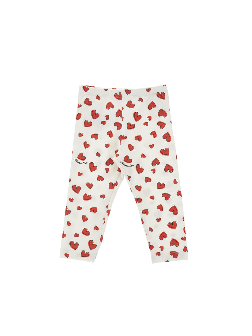 Set maglia love e leggings cuore