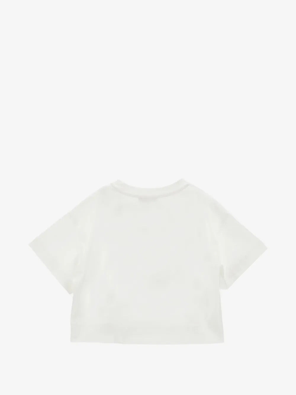 T-shirt frange e bottoni