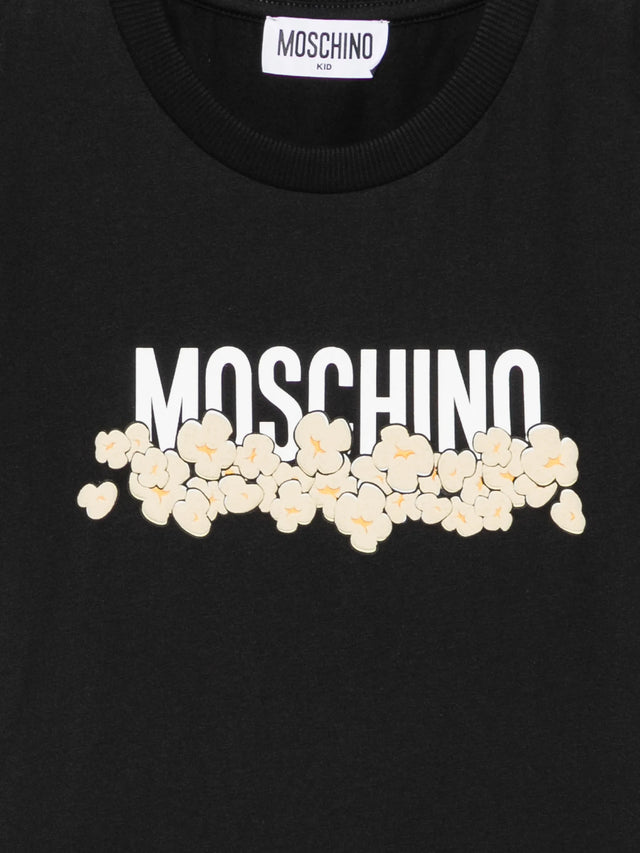 T-shirt with embossed print