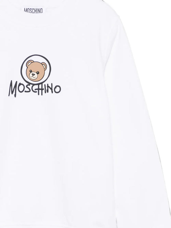 Sweatshirt with teddy print