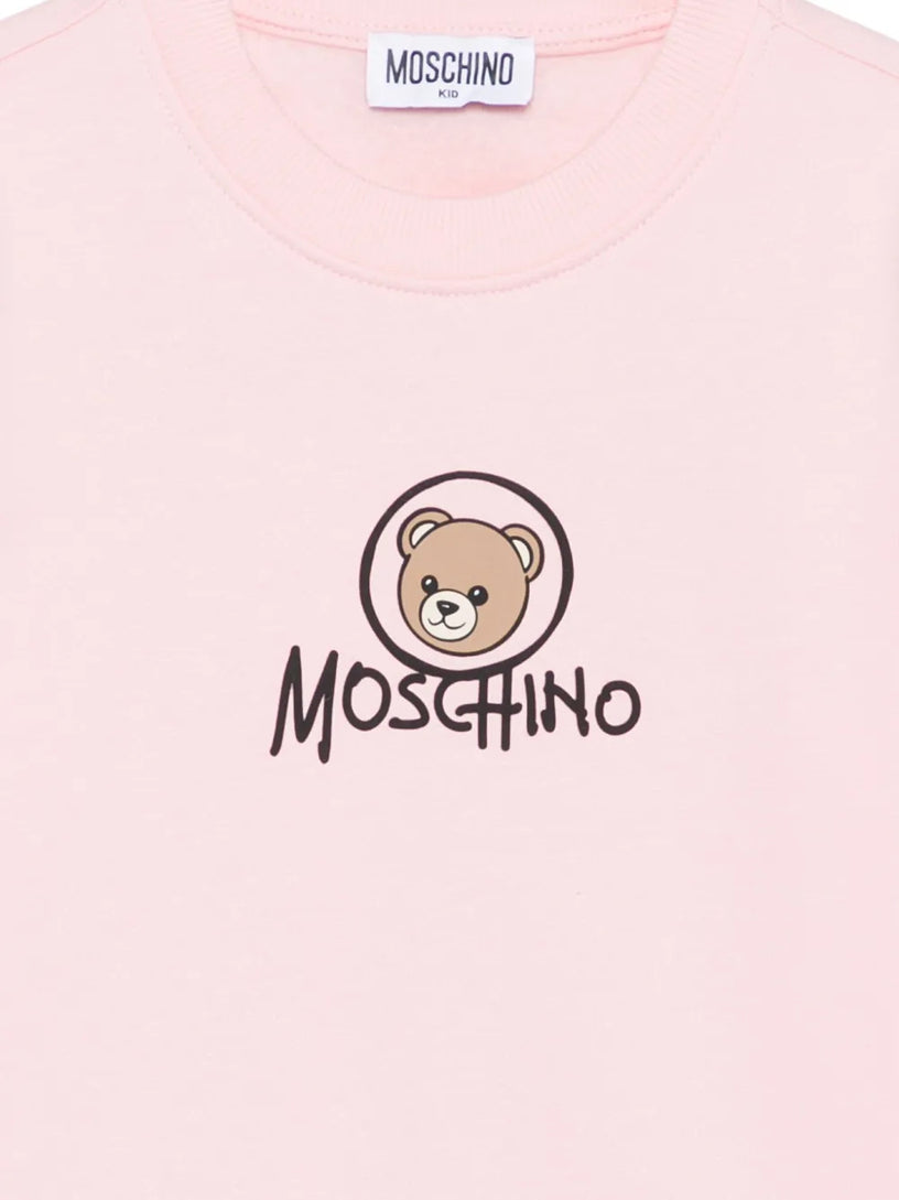Felpa con stampa teddy
