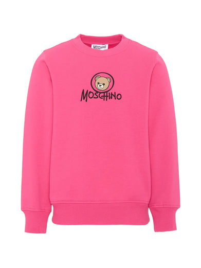 Felpa con stampa teddy