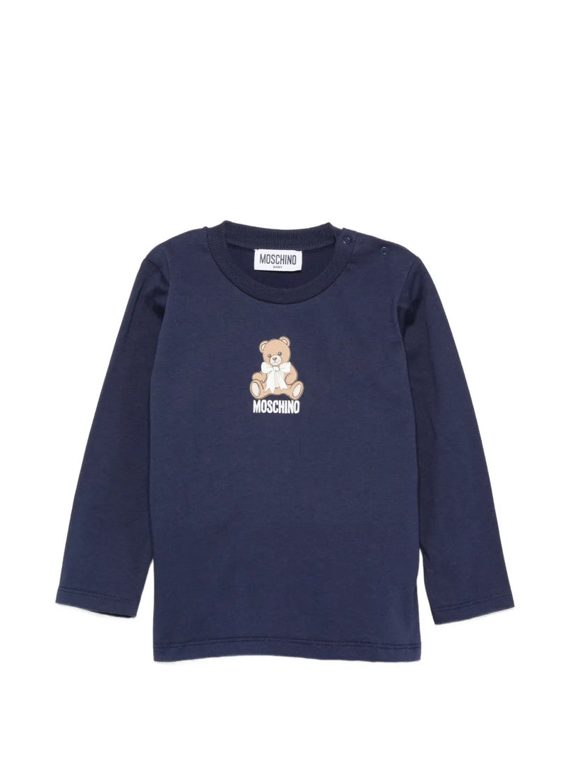 T-shirt con stampa Teddy