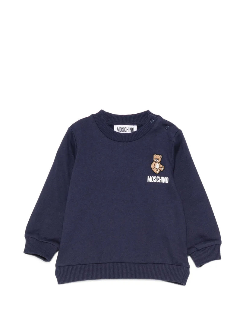 Felpa con ricamo Teddy