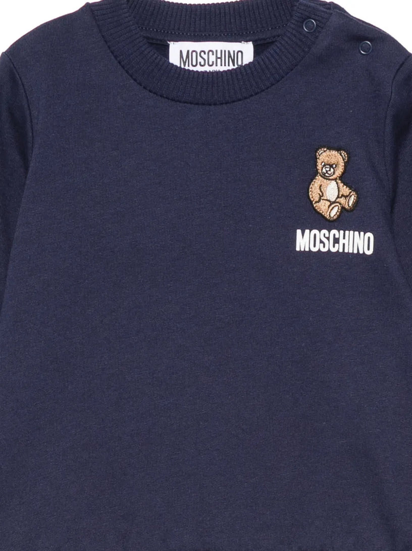 Felpa con ricamo Teddy