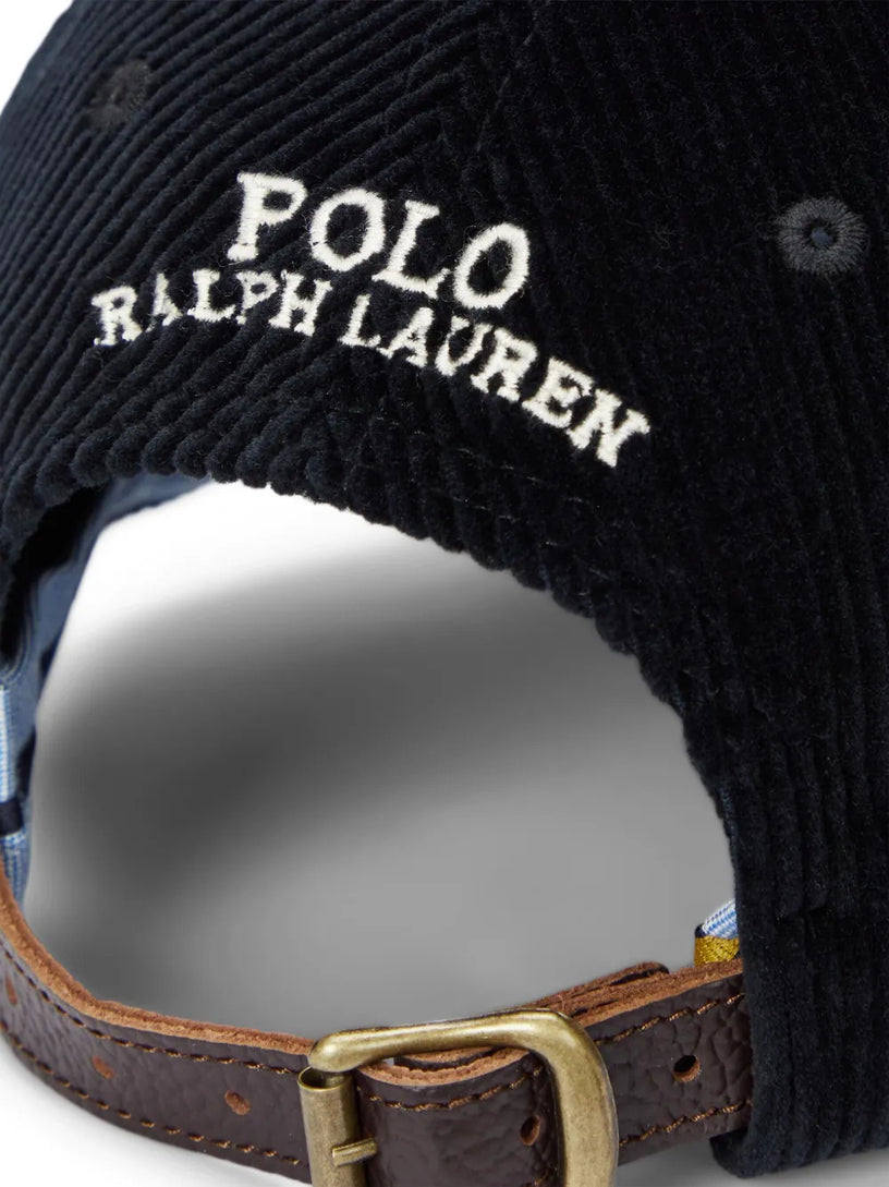 Cappellino baseball in velluto a coste