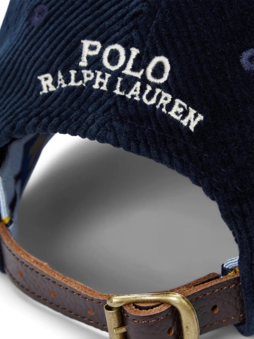 Cappellino baseball in velluto a coste