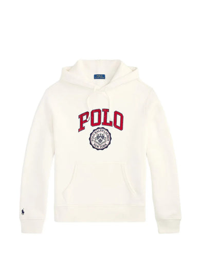 Felpa con cappuccio e logo