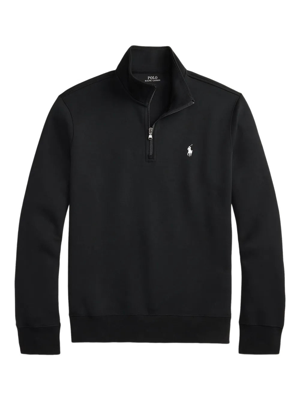 Pullover a maglia doppia con cerniera