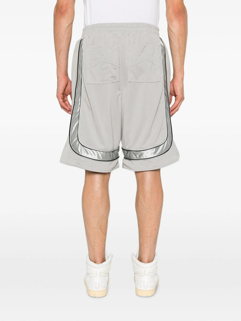 Baggy collegiate logo short