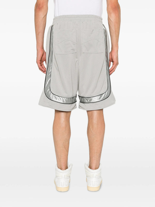 Baggy collegiate logo short
