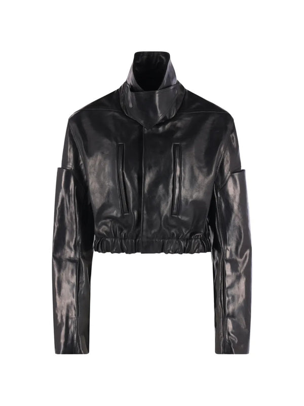 Collared Mac bomber