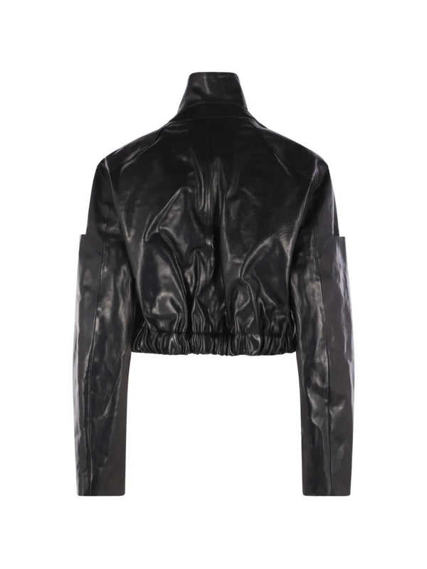 Collared Mac bomber