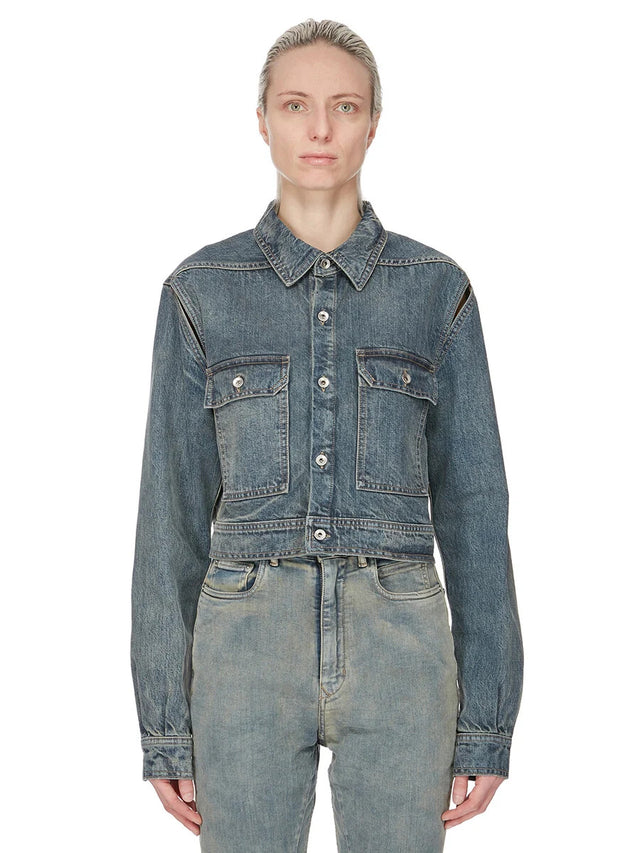 Outershirt corta a maniche lunghe