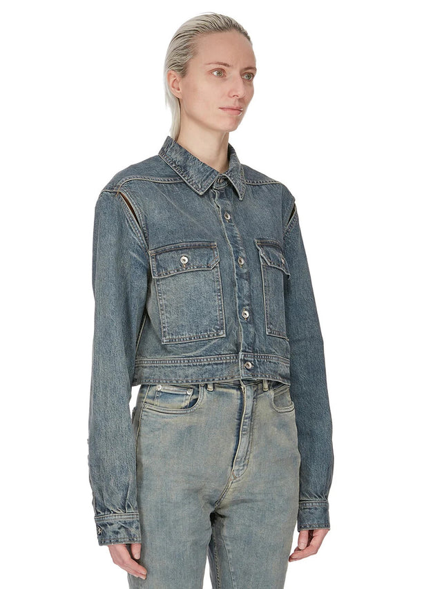 Outershirt corta a maniche lunghe