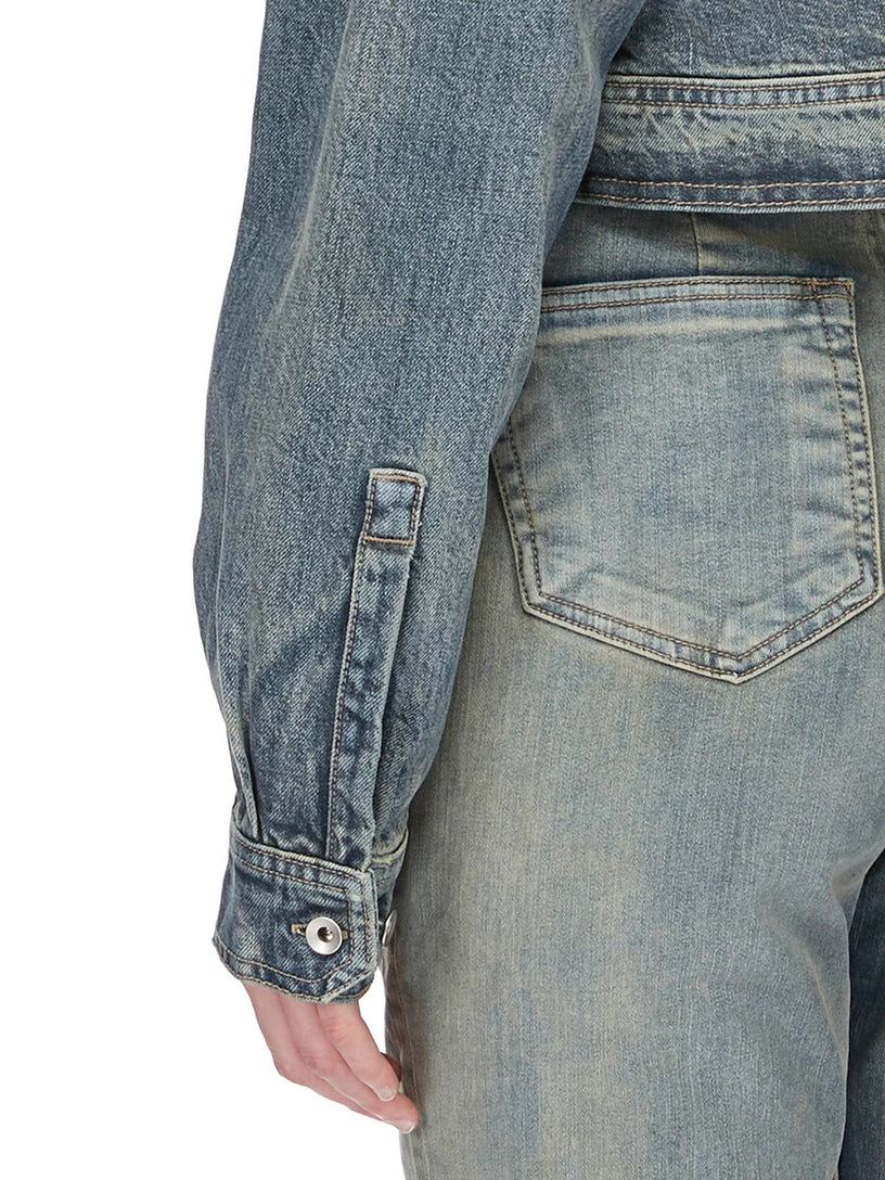 Outershirt corta a maniche lunghe