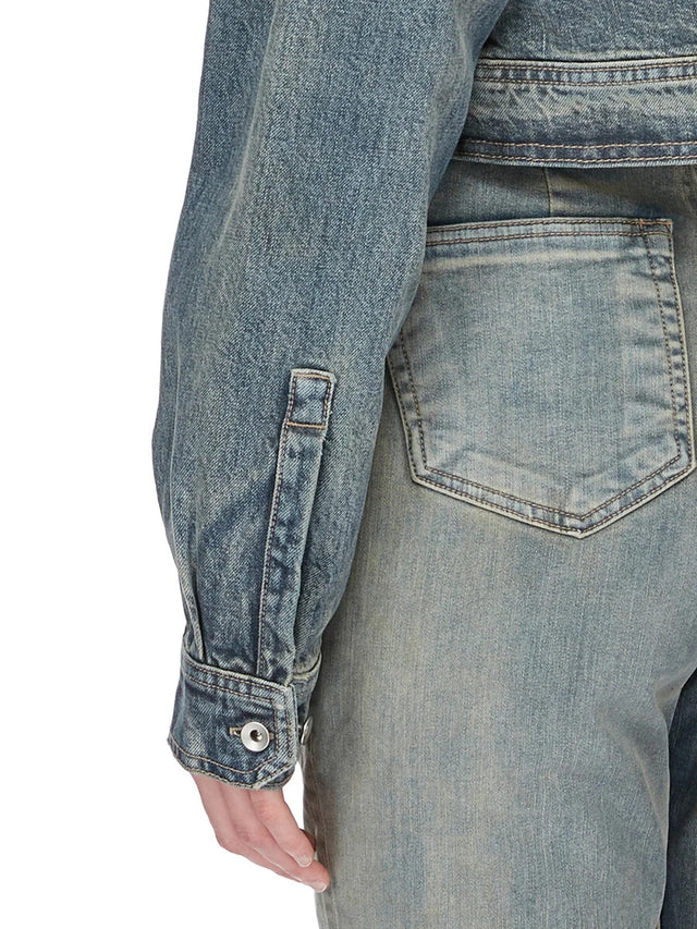 Cape Sleeve cropped outershirt
