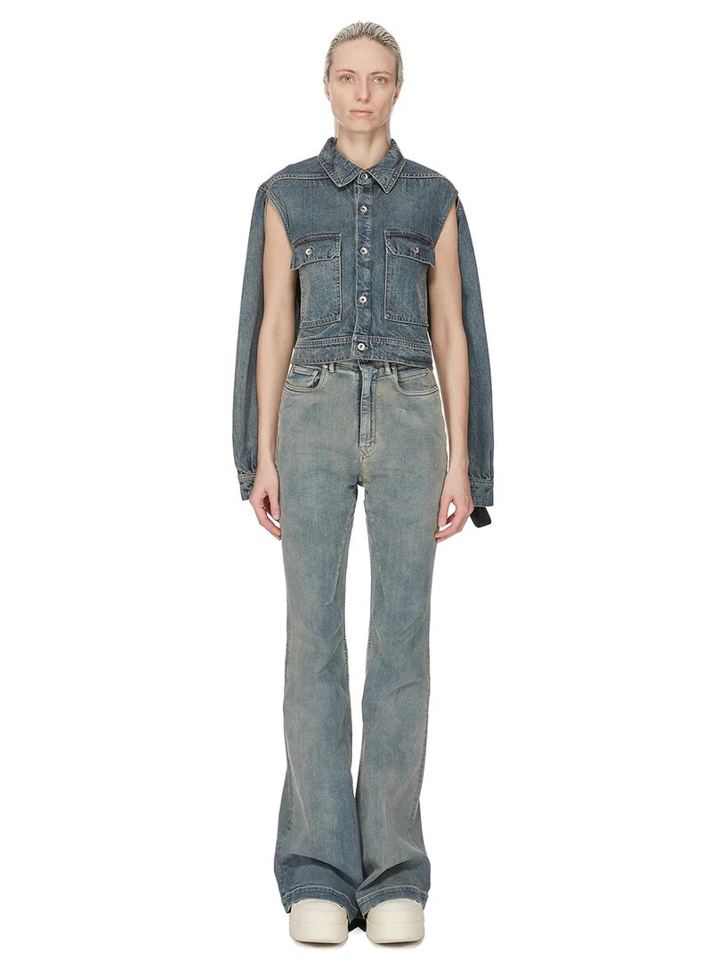 Outershirt corta a maniche lunghe