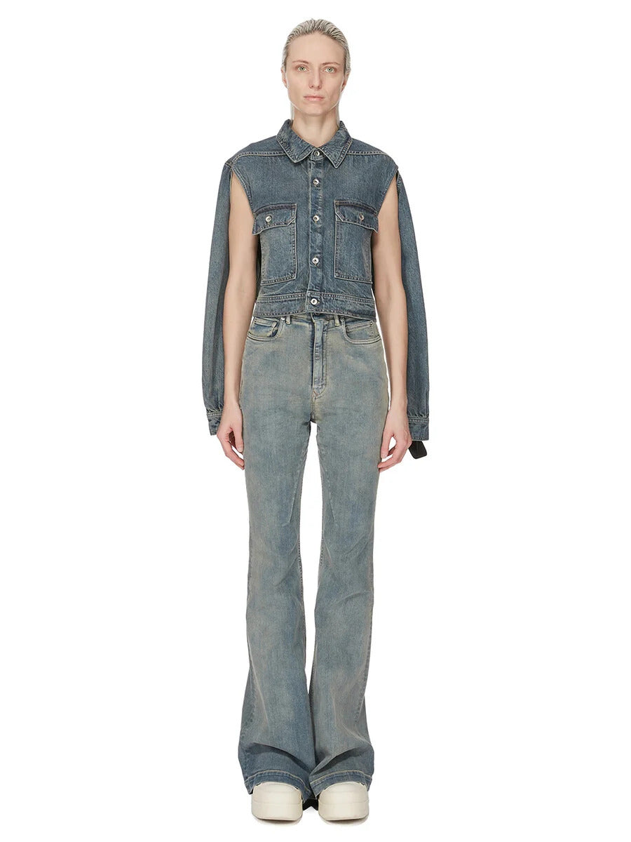 Outershirt corta a maniche lunghe