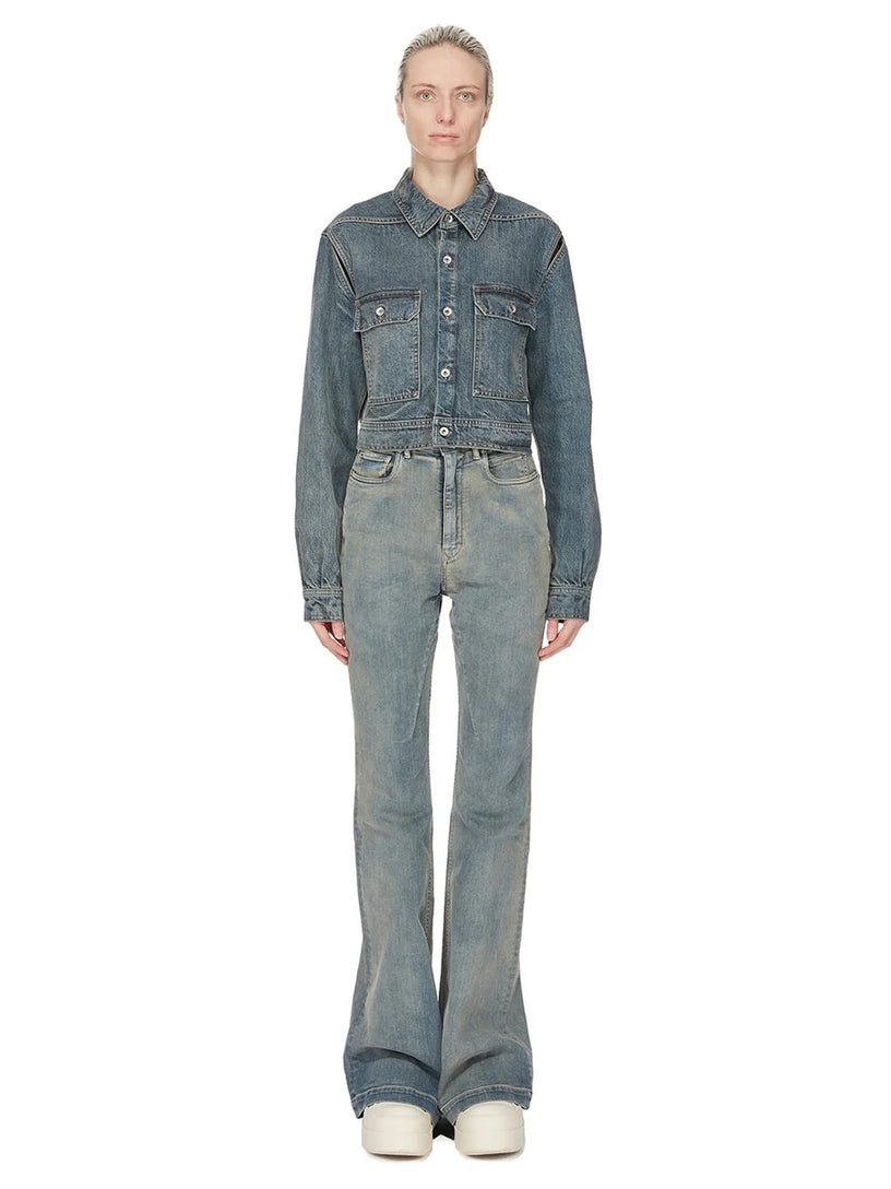 Outershirt corta a maniche lunghe