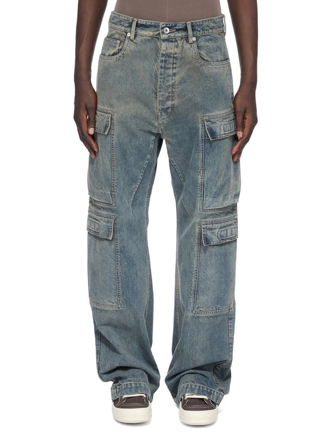 Double cargo jeans