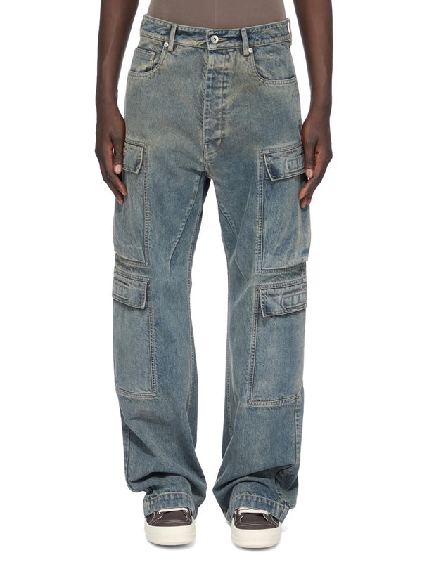Double cargo jeans