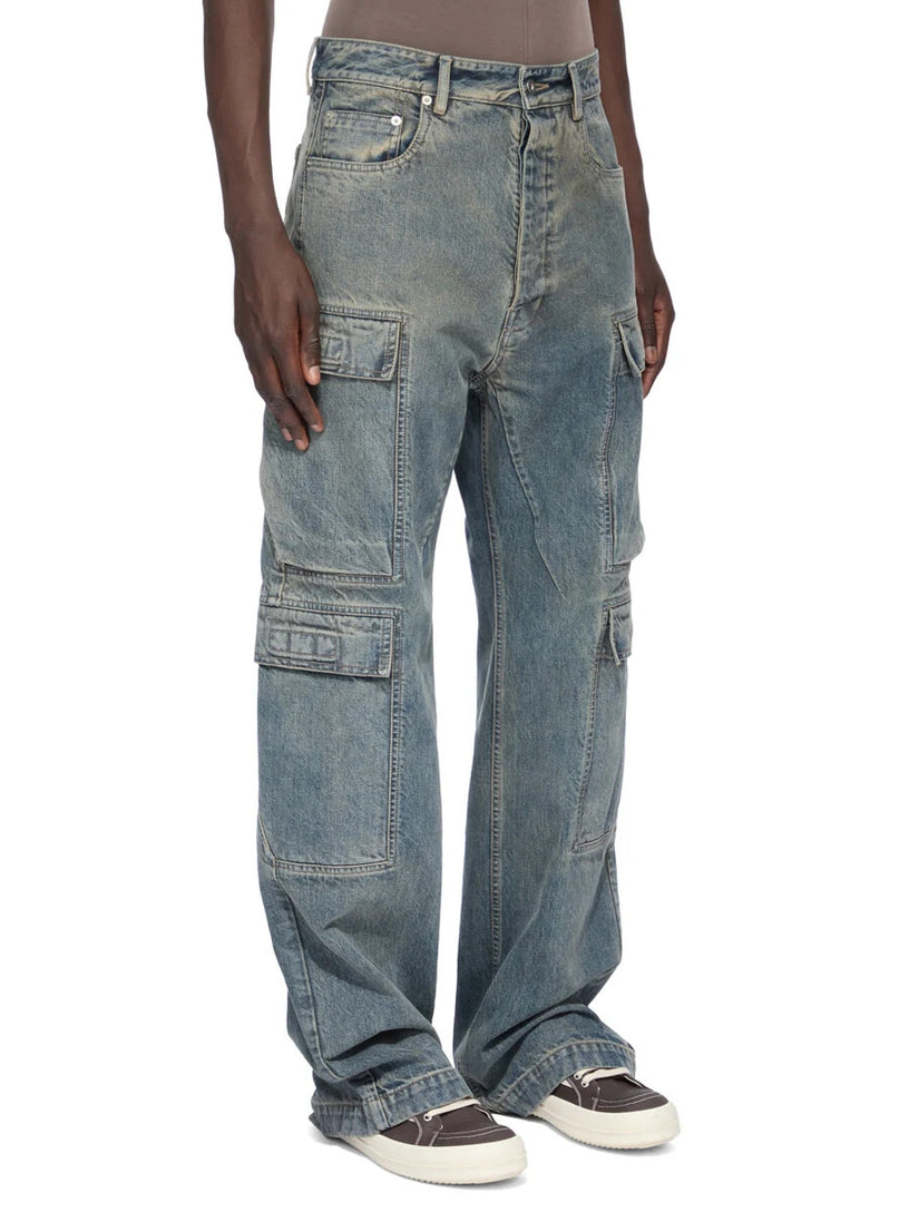 Double cargo jeans
