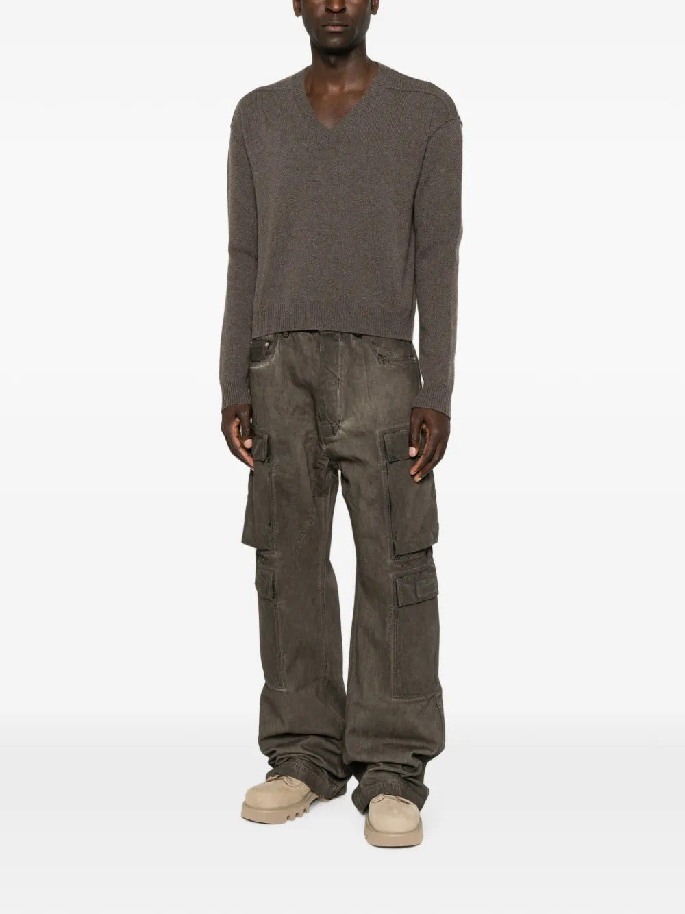 Double cargo jeans