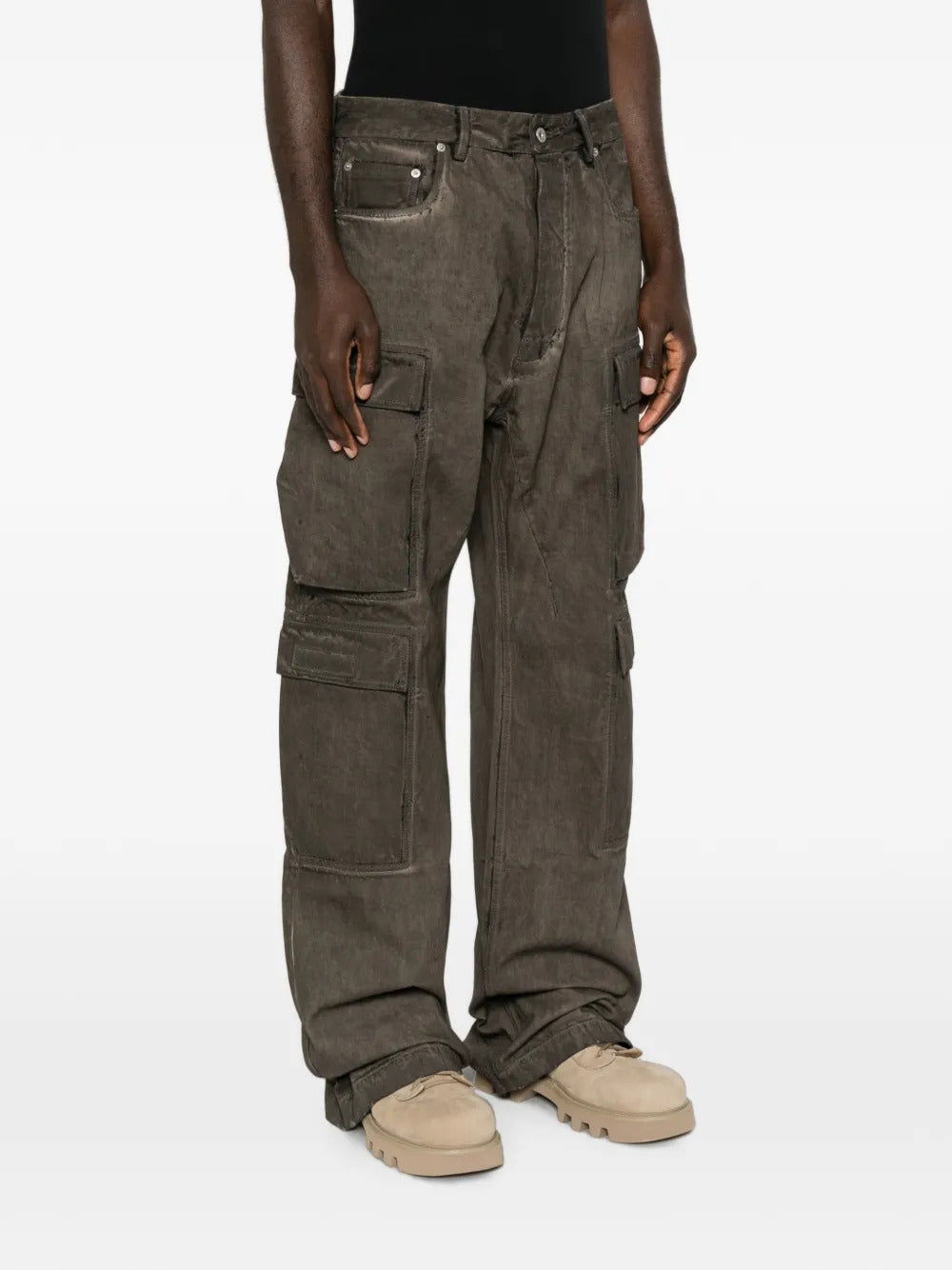 Double cargo jeans