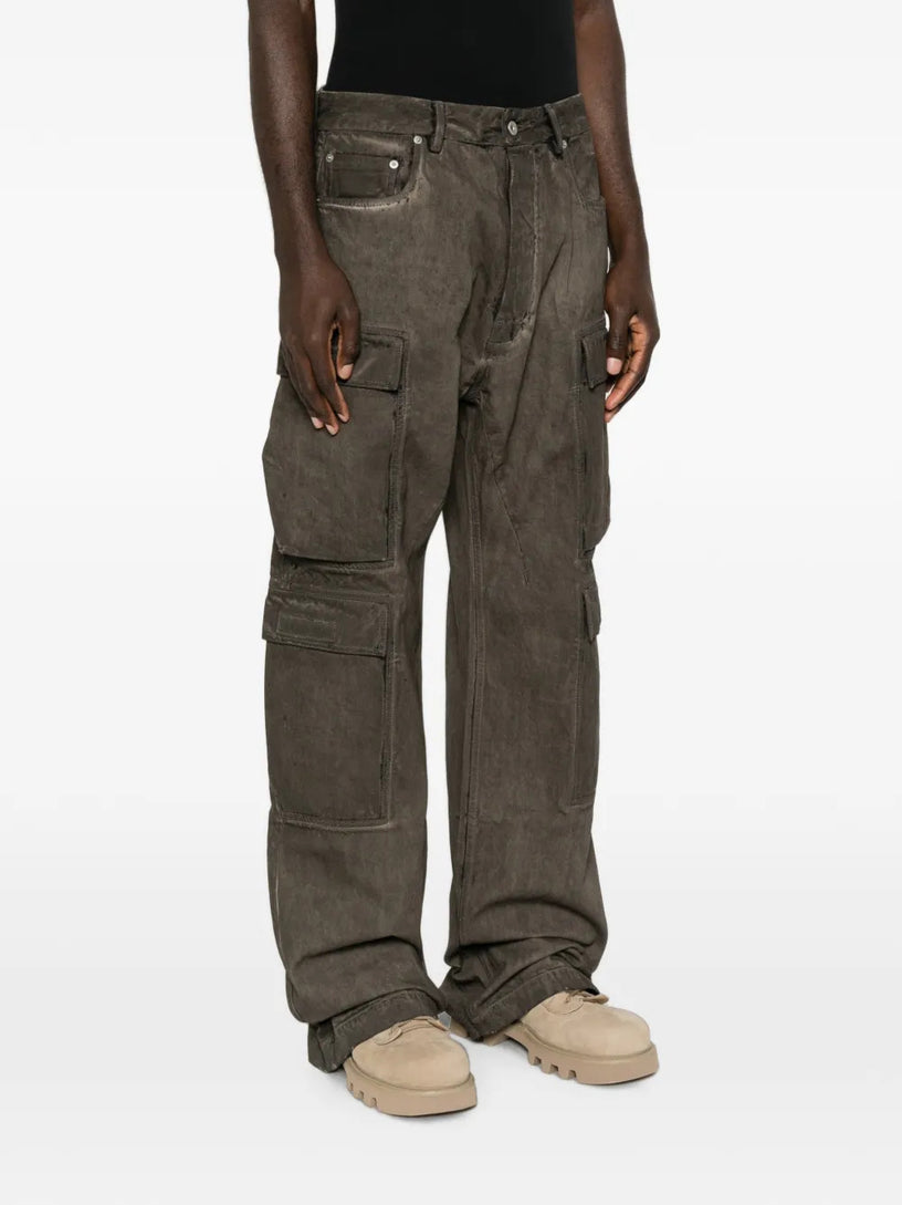 Double cargo jeans