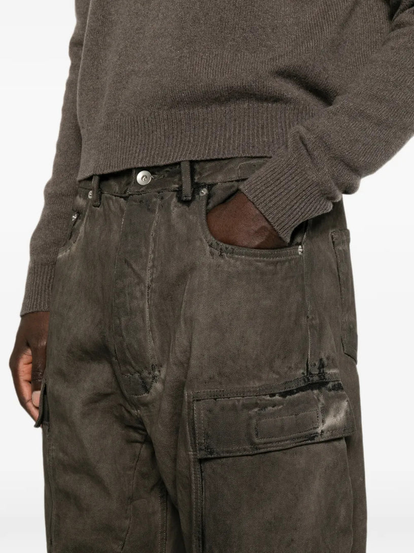 Double cargo jeans