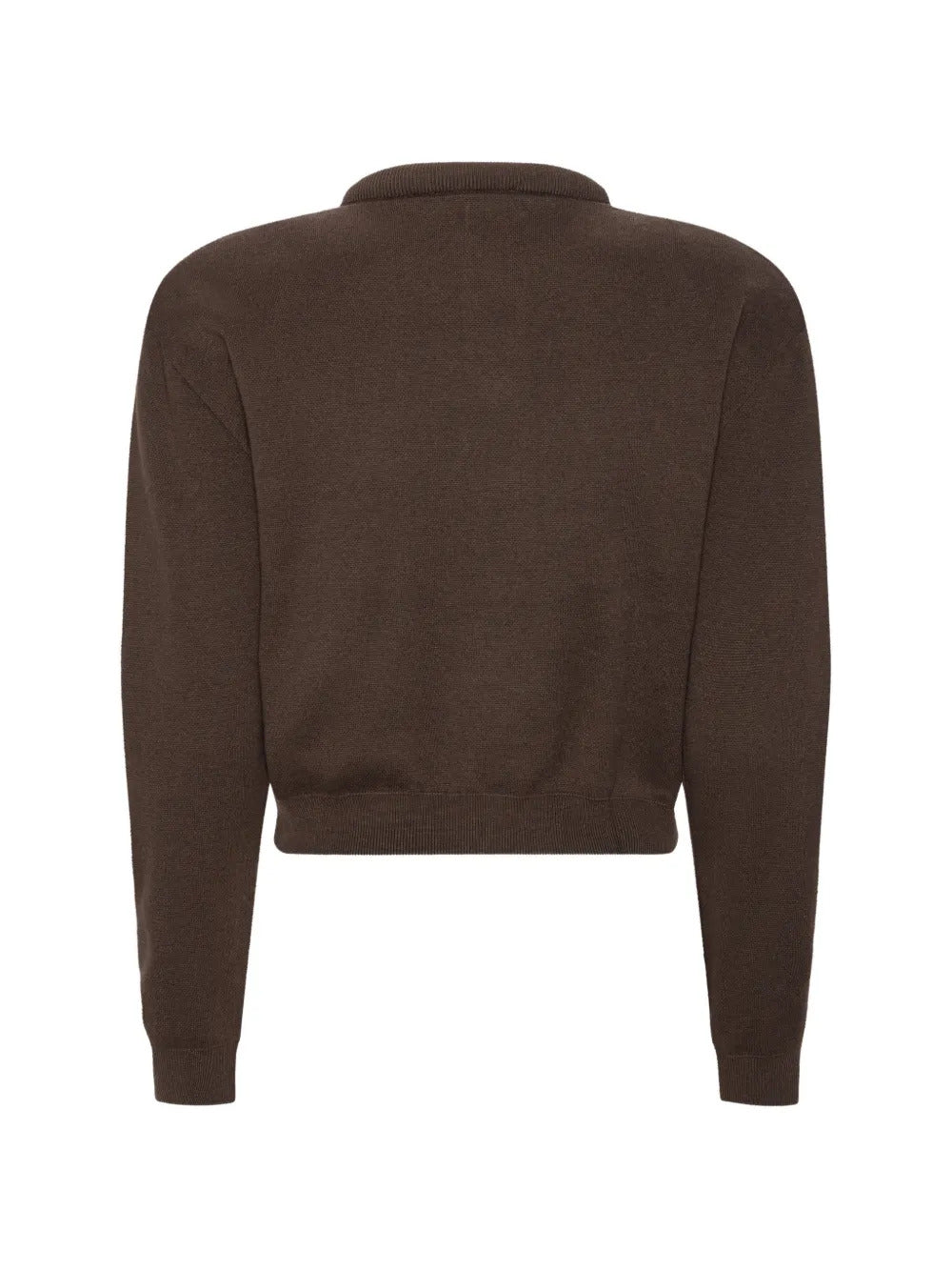 Cardigan con logo