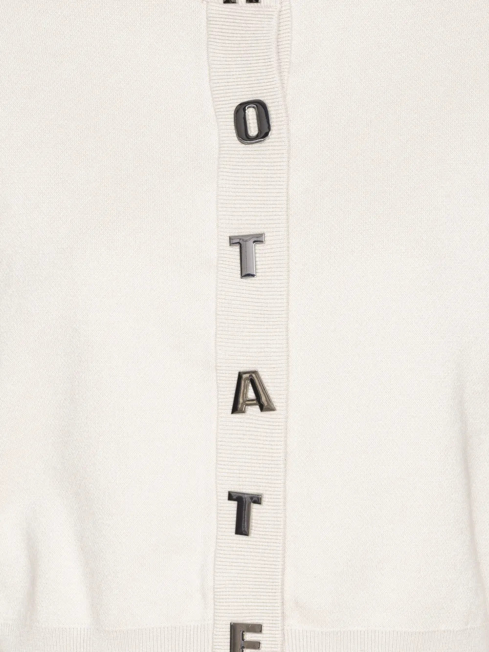 Cardigan con logo