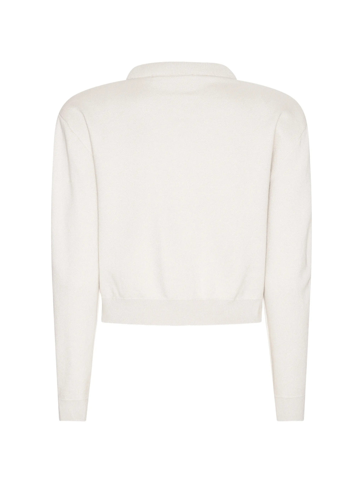 Cardigan con logo