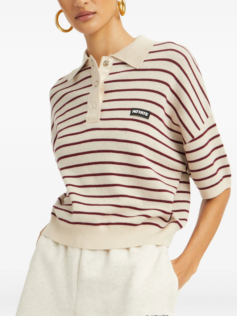 Polo a righe