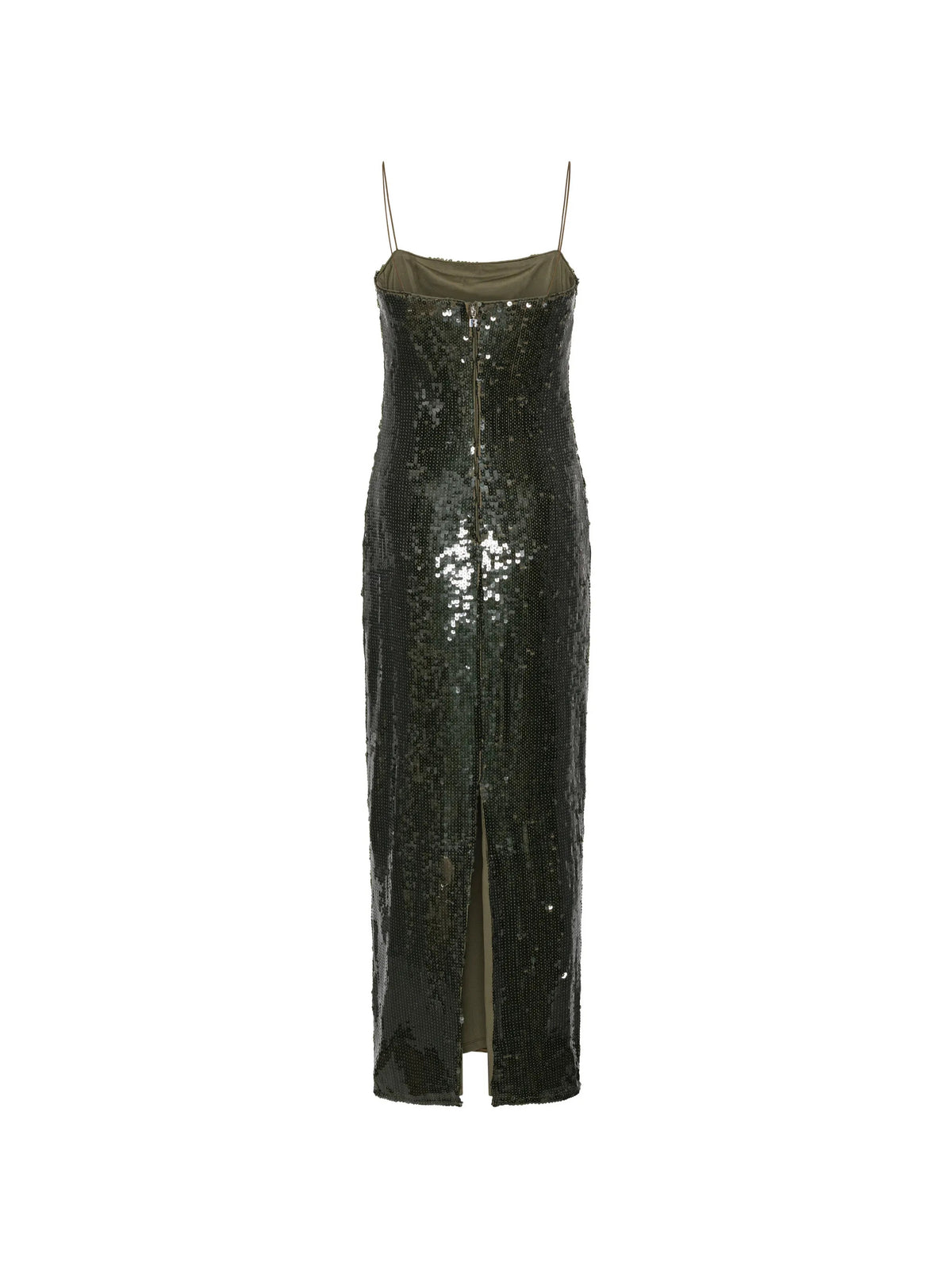 Abito lungo con paillettes
