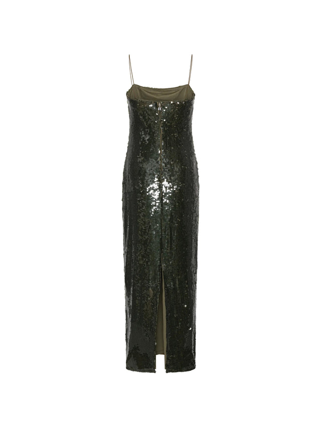 Sequins Maxi Slip Dress