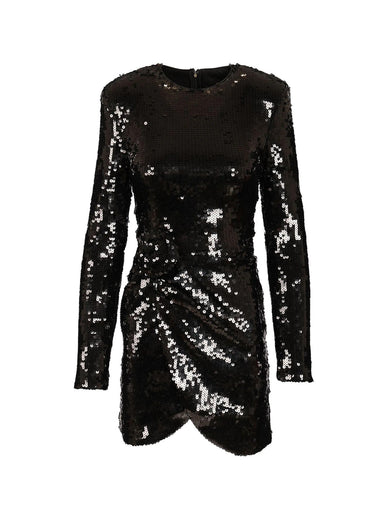 Mini abito con paillettes