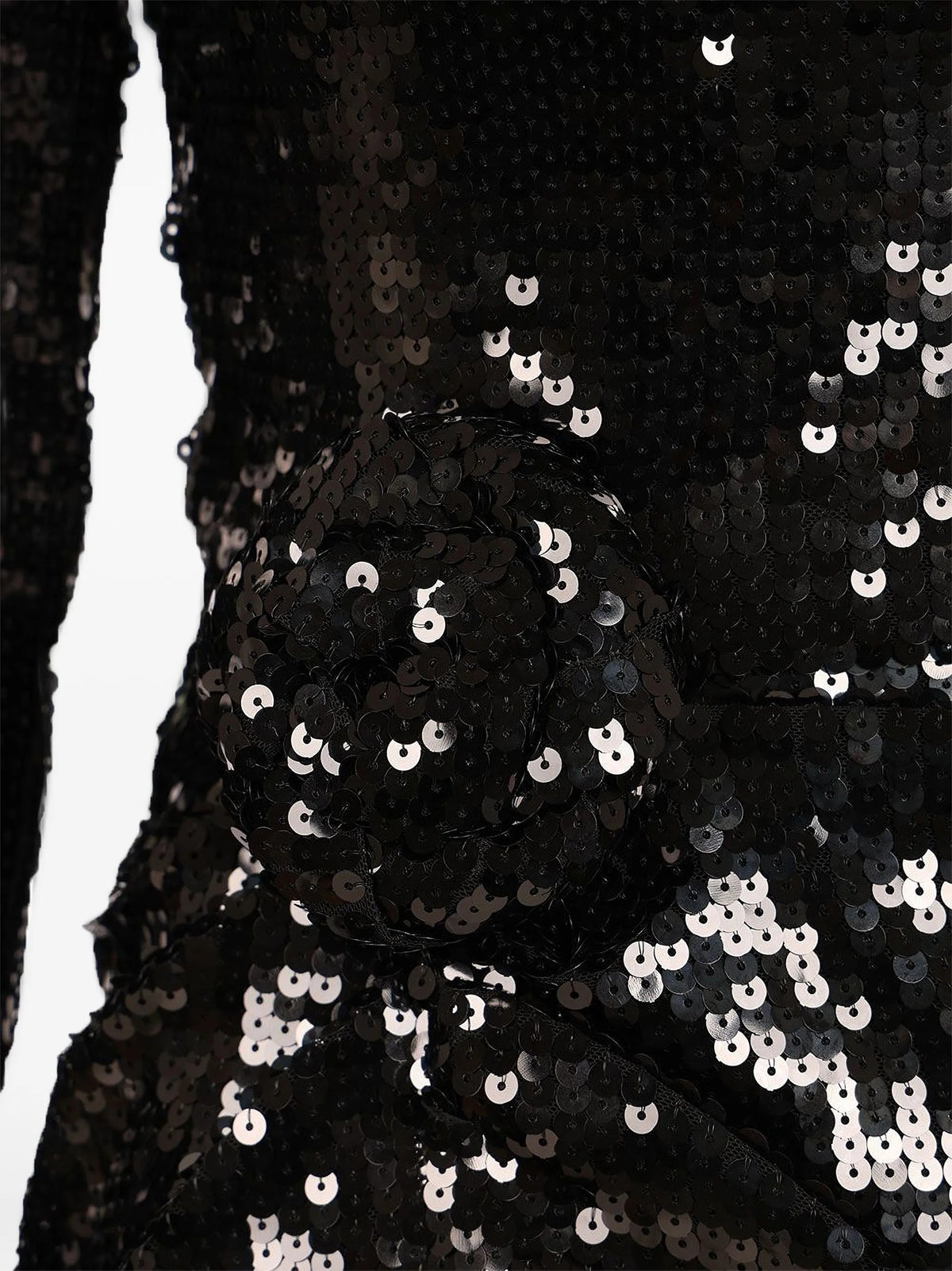Mini dress with sequins