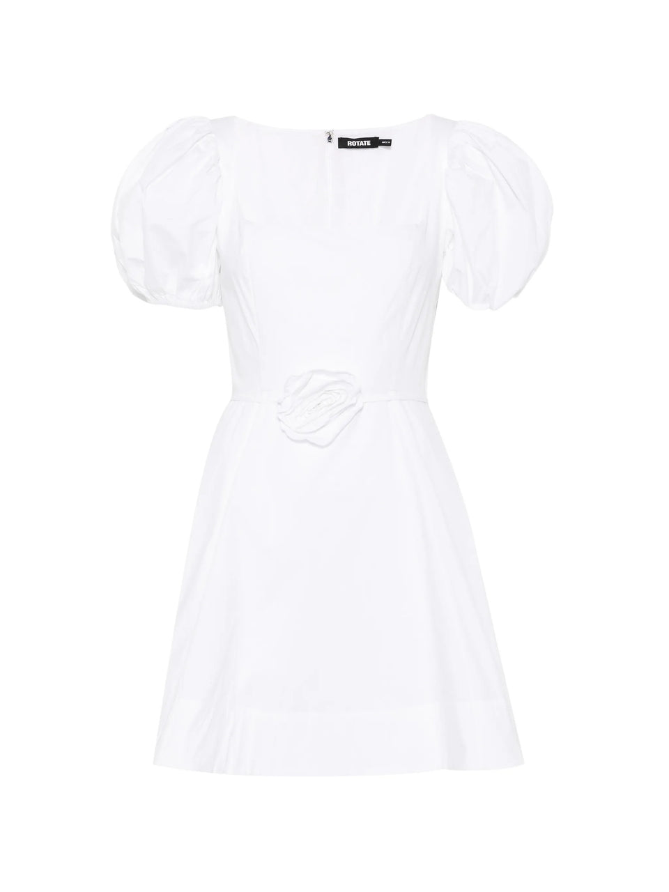 Flared mini dress