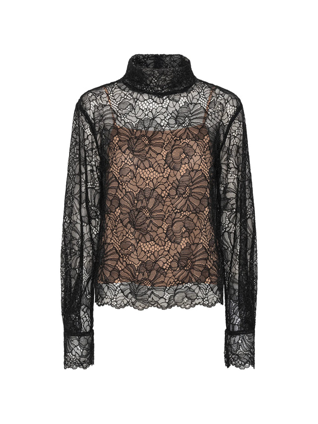Blusa in pizzo