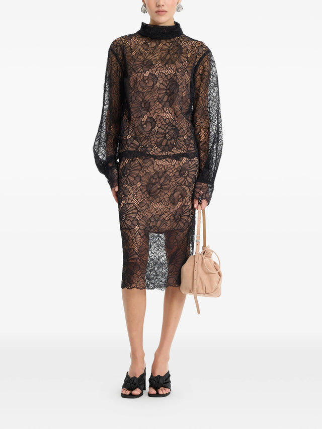 Blusa in pizzo