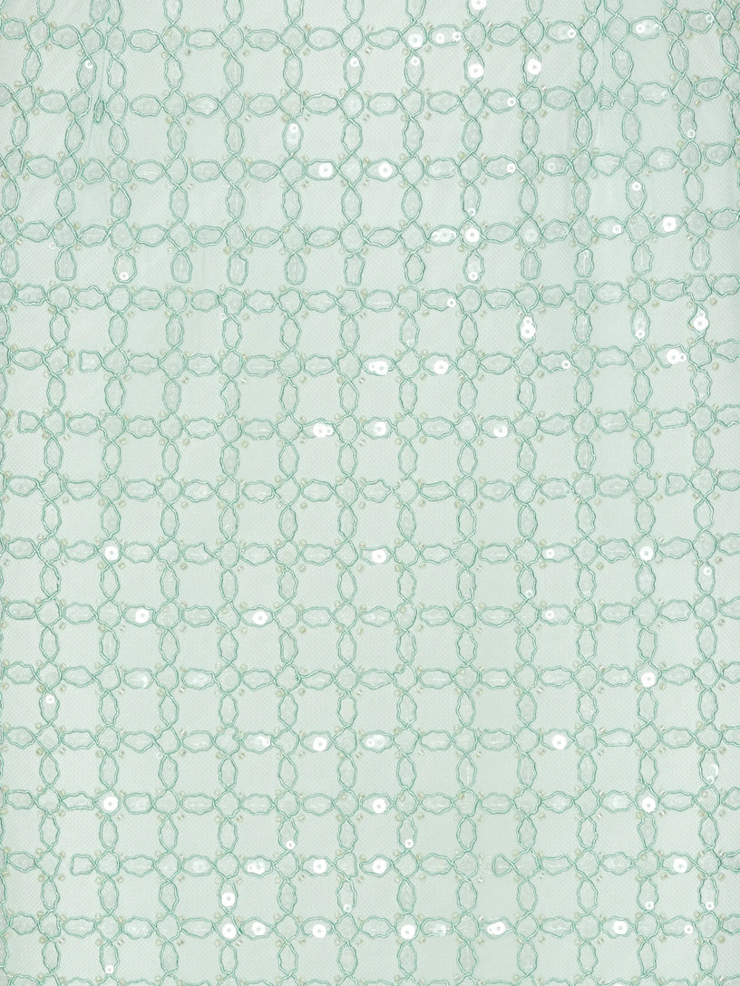 Abito lungo con decorazione