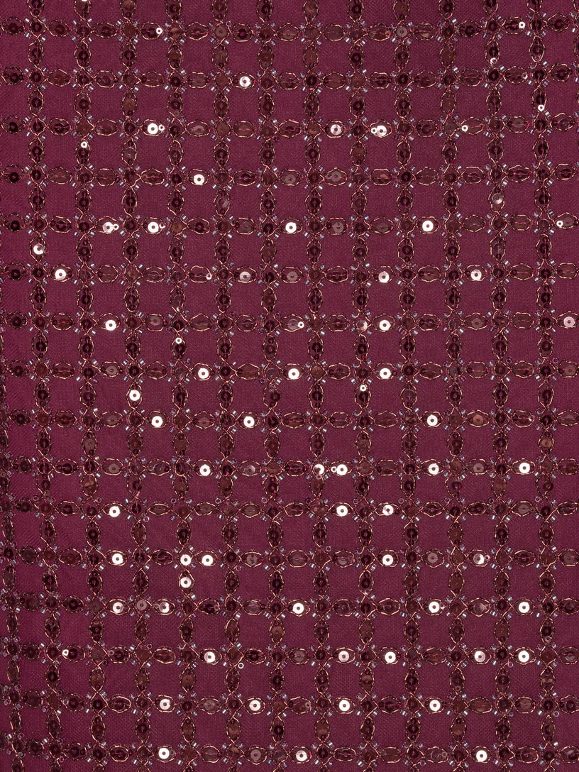Abito lungo con decorazione
