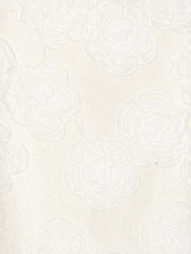 Flower Mesh Tube Dress