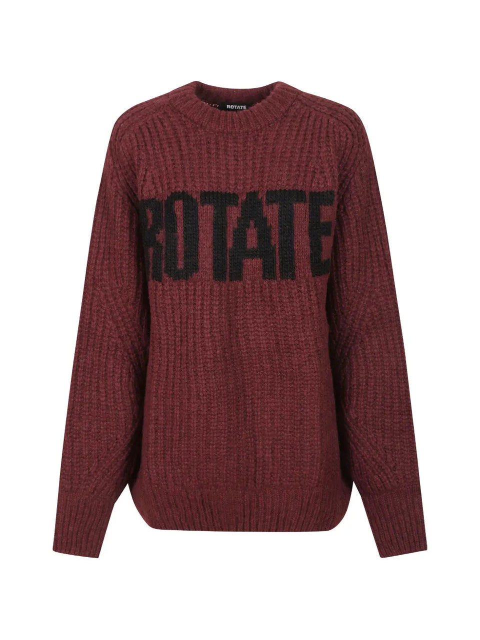 Knitted logo sweater